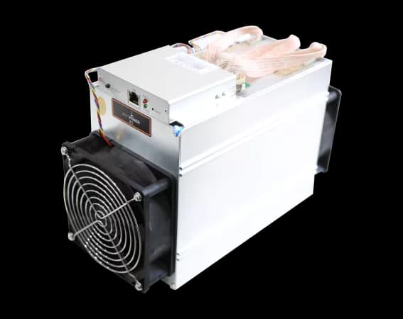 Bitmain Antminer A3 (815Gh) asic miner on white background