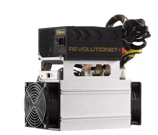 Bitmain Antminer S7-LN (2.7Th) asic miner on white background