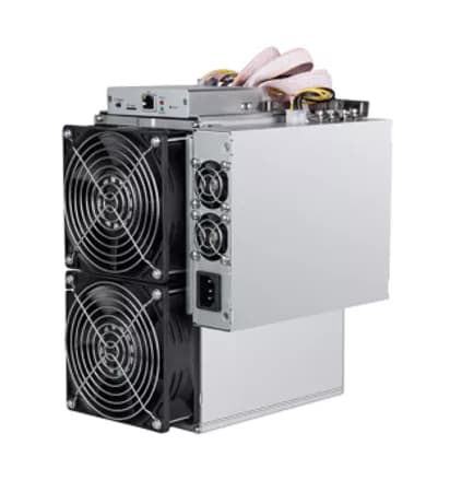 Bitmain Antminer T15 (23Th) asic miner on white background