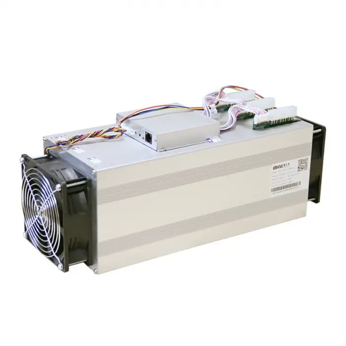 Ebang Ebit E10.1 (18Th) asic miner on white background