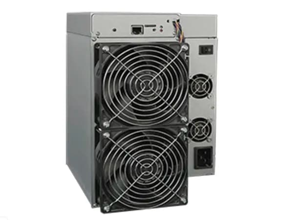 Goldshell CK5 asic miner on white background