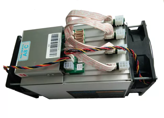 Innosilicon A8C CryptoMaster asic miner on white background