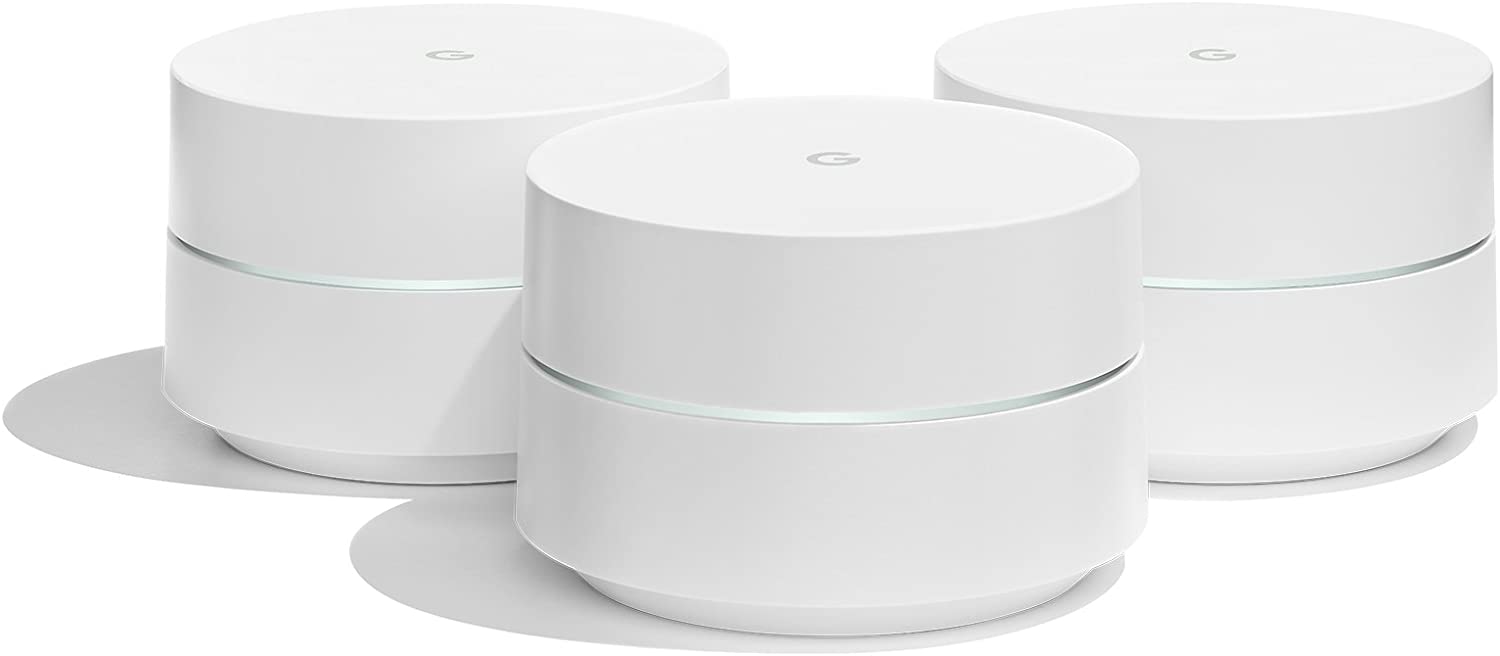 Google Nest mesh wifi hubs